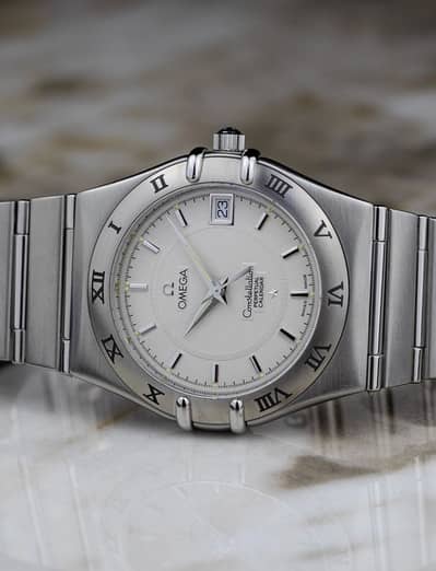 Omega constellation perpetual calendar mint condition 100% swiss made