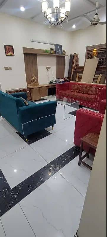 7 marla 30*60 Furnished ground potion for rent in G-13