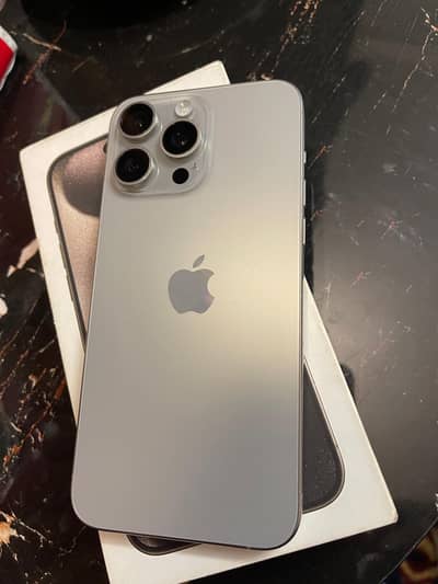 Iphone 15 Pro Max 256GB  Factory Unlock one physical one Esim