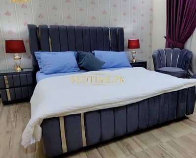 Bed/Double bed/single bed/king size bed/wooden bed/polish bed
