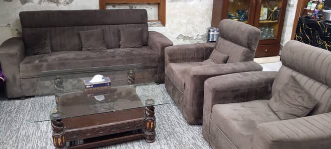 Sofa Set with Centre Tables