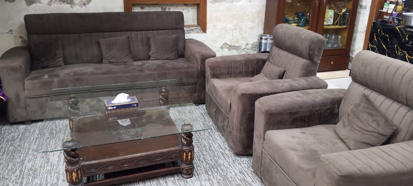 Sofa Set with Centre Tables 0