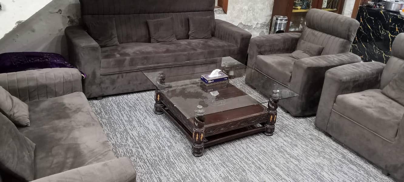 Sofa Set with Centre Tables 3