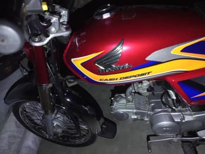 Honda 70 25 model Karachi registration