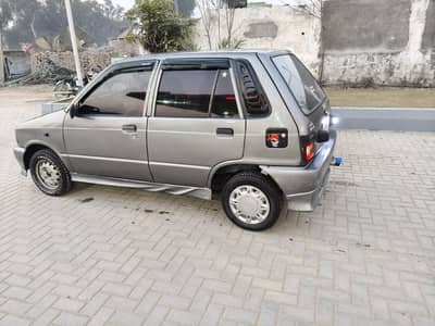 mehran krachi number 1989 model . all restore car . exchng possible bike