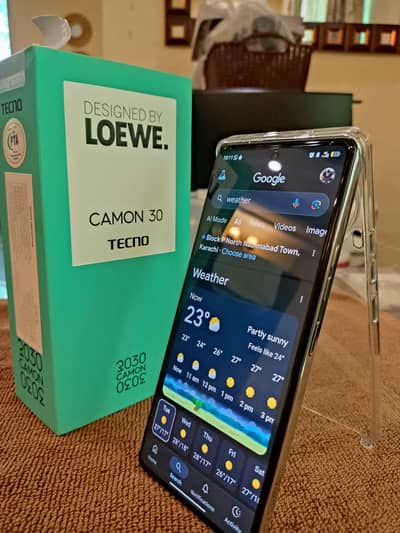 Tecno Camon 30 256+16(8+8) gb like NEW, with BOX & Warranty