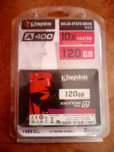 Kingston 120GB SSD A400 2.5″ SATA