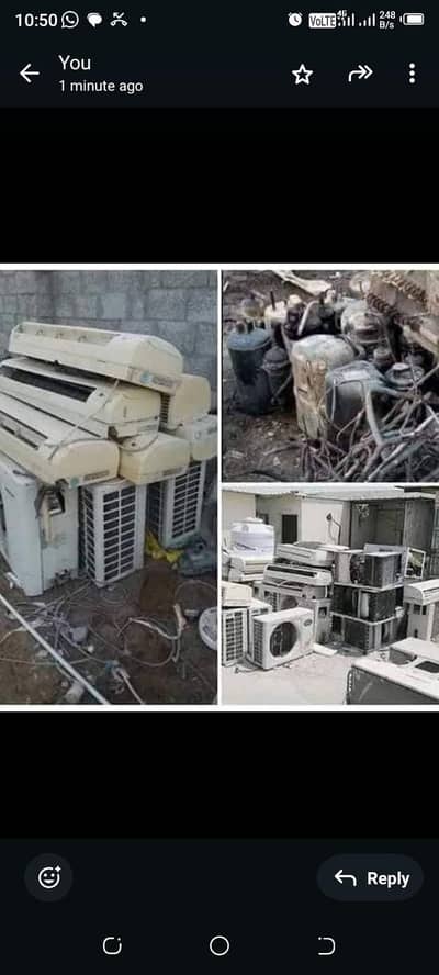 all types scrap Ac puscher