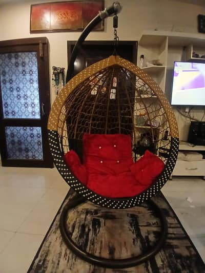 swing chair for sale. slightly used
