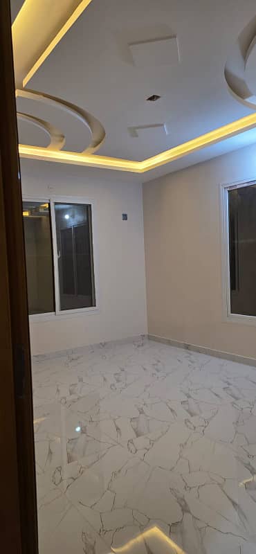 Newly completely renovated | 240 Sq Yard | Ground + 1 | 3 Bed DD each Floor House| Leased | Location: Block 15, Gulistan-e-Johar