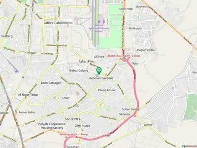 6 Marla Plot For Sale In Ali View Garden At Bedian Road Lahore
