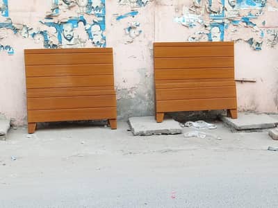 wooden Single Bed Simple and Strong Durable Bed