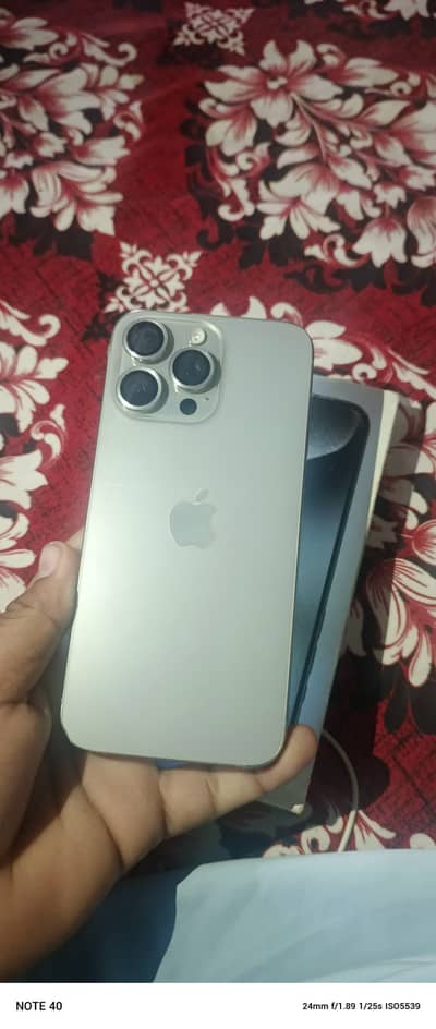 i phone 15 pro max 256 gb