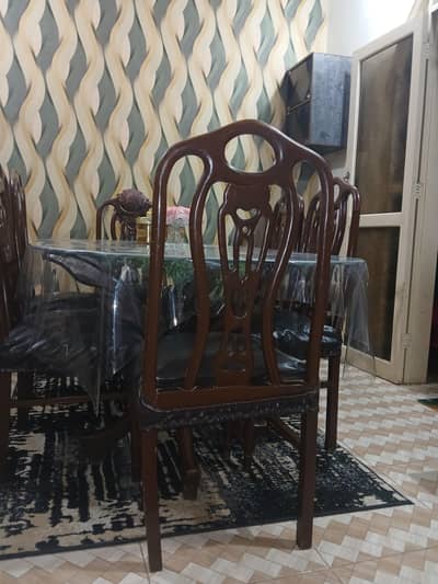 dinning table, 6 persons