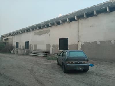 Factory 10 Kanal 48000 Sqft Covered Area Feroz Pur Road Lhr For Rent 100 KVA Transformer Installed