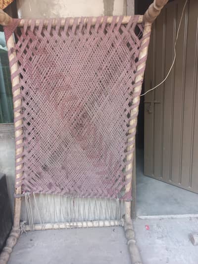 wooden charpai . . 3 adad. . trunk n tanchi