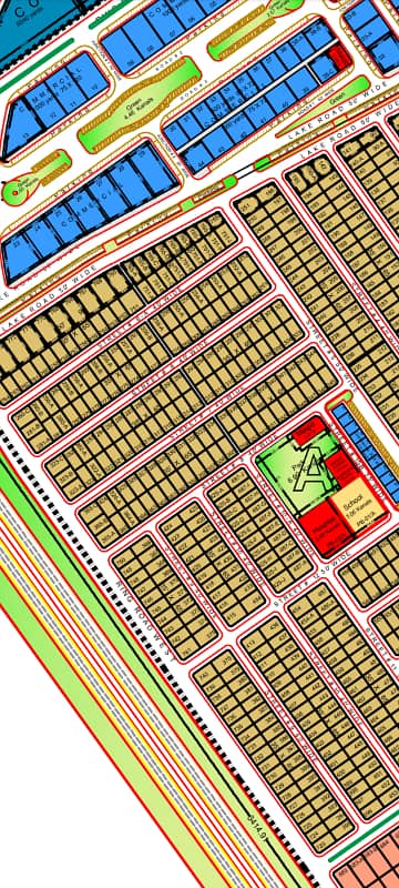 10 marla Corner plot for sale in Top City1 A Block Islamabad