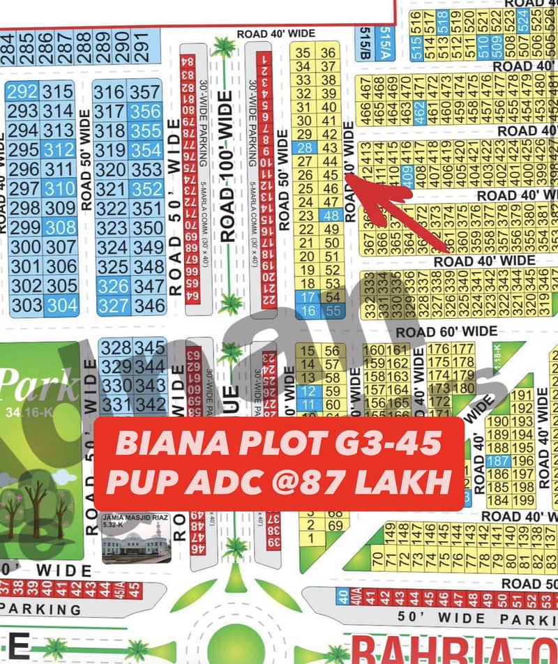 G3-BLOCK PHASE-4 PRIME LOCATION PLOT 0