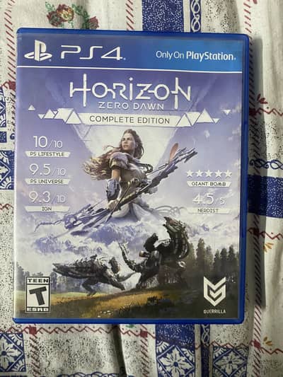 Horizon zero dawn ps4 playstation