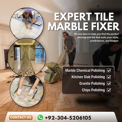 Marble Polish Service| Kitchen Floor Marble & Tiles services