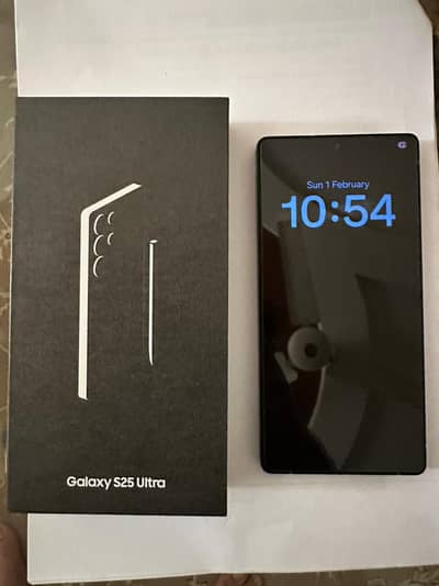 Samsung Mobile S25 Ultra 12/256Gb official PTA JET BLACK