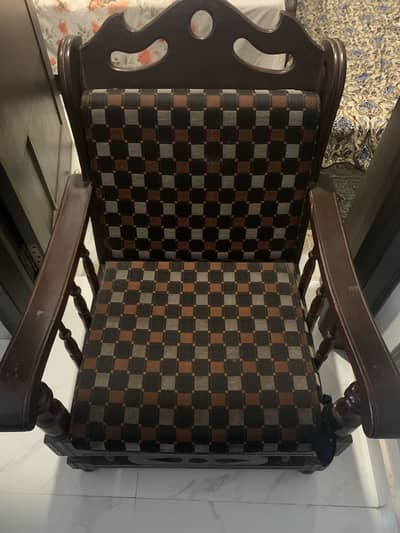 Sofa with original diyar wood