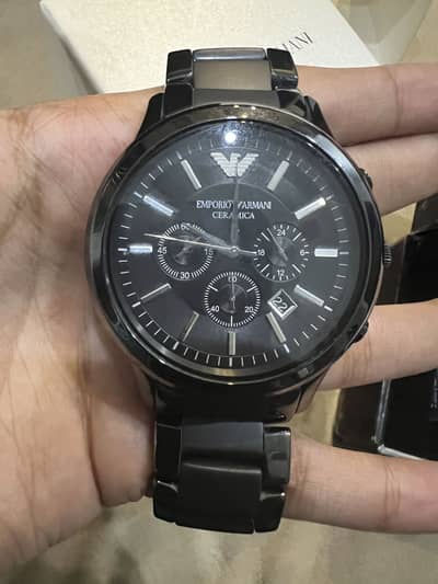 Emporio Armani branded wrist watch