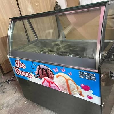Ice Cream Display Freezer / ICE Cream counter Display Freezer for sale