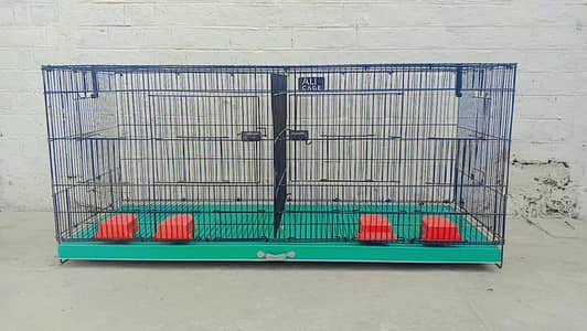 2 portions folding cage for sale size 4*1.5*1.5