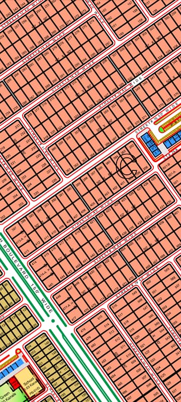 50x90 1 kanal plot For Sale in Top City1 Islamabad C Block