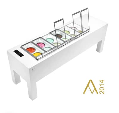 Ice Cream Display Freezer / ICE Cream counter Display Freezer for sale