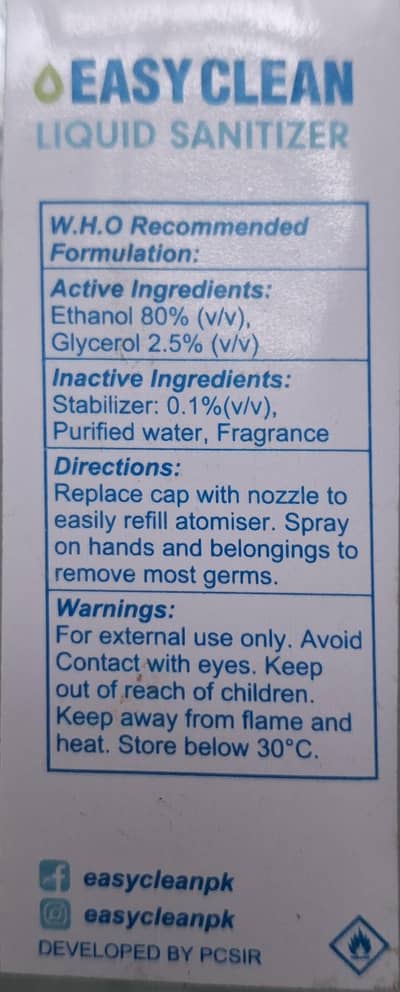 Liquid Sanitizer Available in bulk quantity