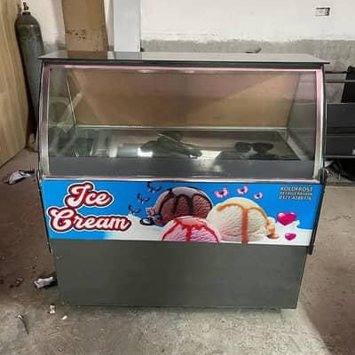 Ice Cream Display Freezer / ICE Cream counter Display Freezer for sale