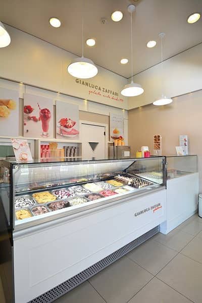 Ice Cream Display Freezer / ICE Cream counter Display Freezer for sale