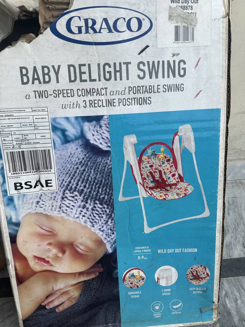Graco automatic swing 13
