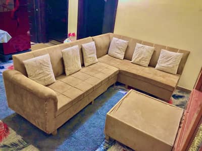 L shape sofa