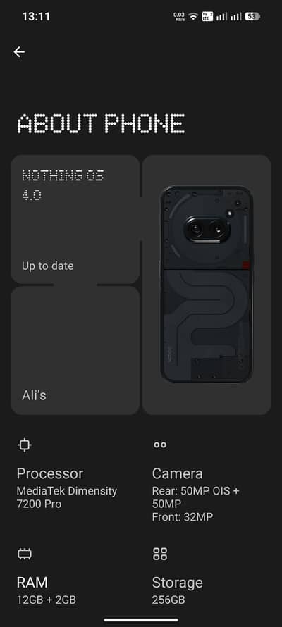 Nothing 2a official pta