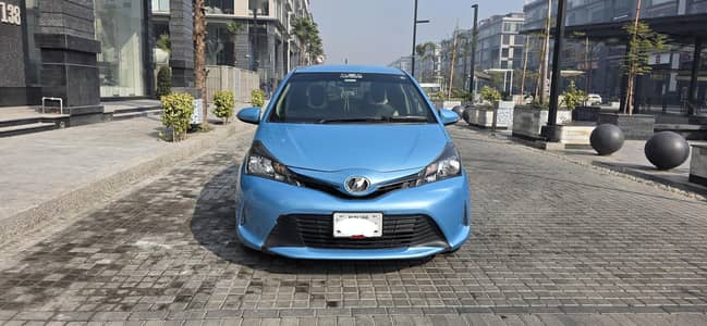 Toyota Vitz 2015 Spider Blue