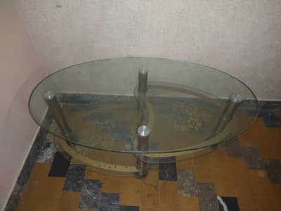 glass table