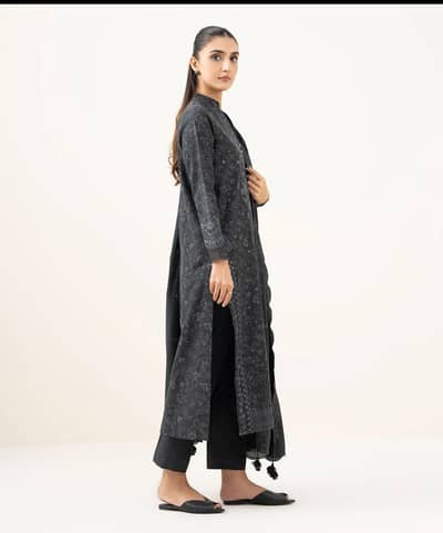 unstitched 3pc khaddar suit