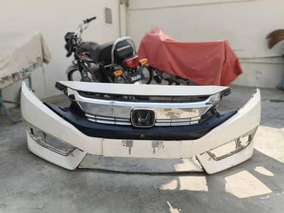 HONDA CIVIC JENIUN BUMPER+ CHROME GRILL