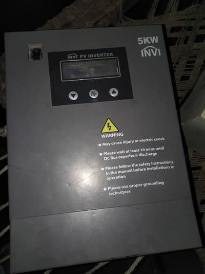 Solar vfd