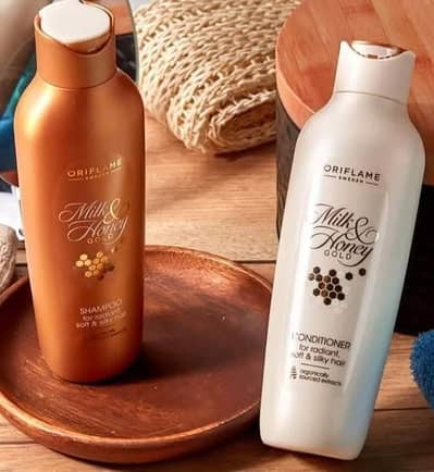 Milk and honey shampoo conditioner