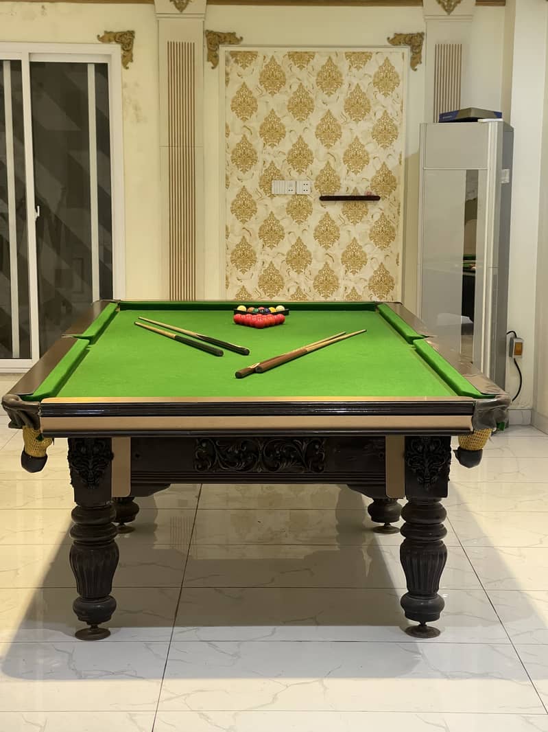 Snooker table 12