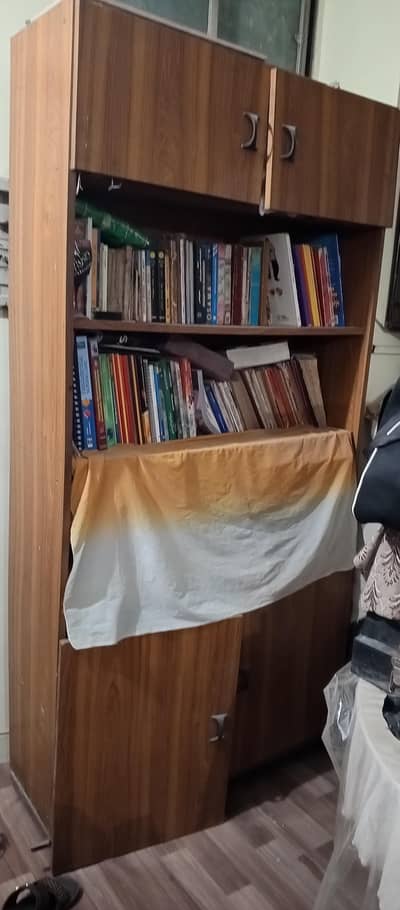 Wooden Books Cabinet