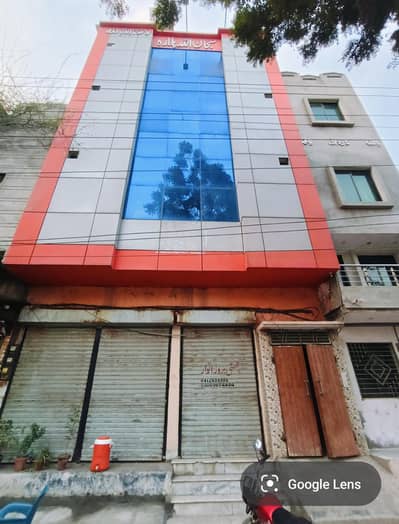 3.5 Marla Plaza for Rent with Modern Glass Front