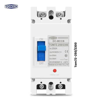 TOMZN 2-Pole  DC 500V 250A DC Solar MCCB