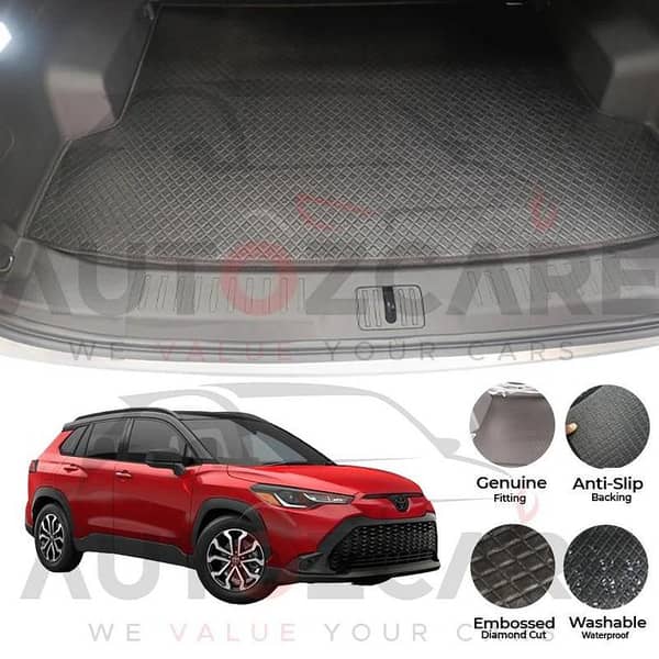 Toyota Corolla Cross China Rexine Custom-Size Trunk Mat - Model 2020-2025