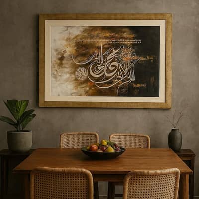 hand painted large painting