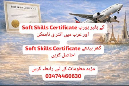 soft skill certificate for other countries